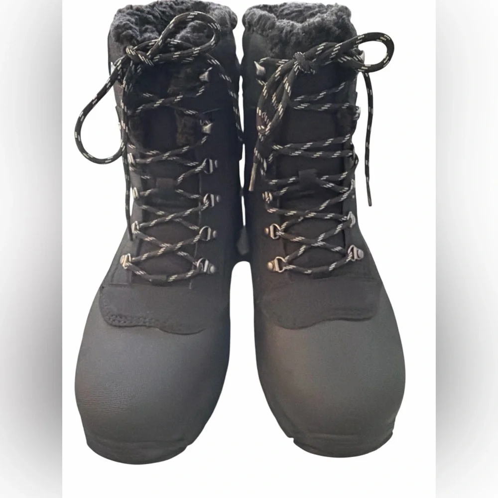 all In Motion Mens Blaise Winter Boots Black New